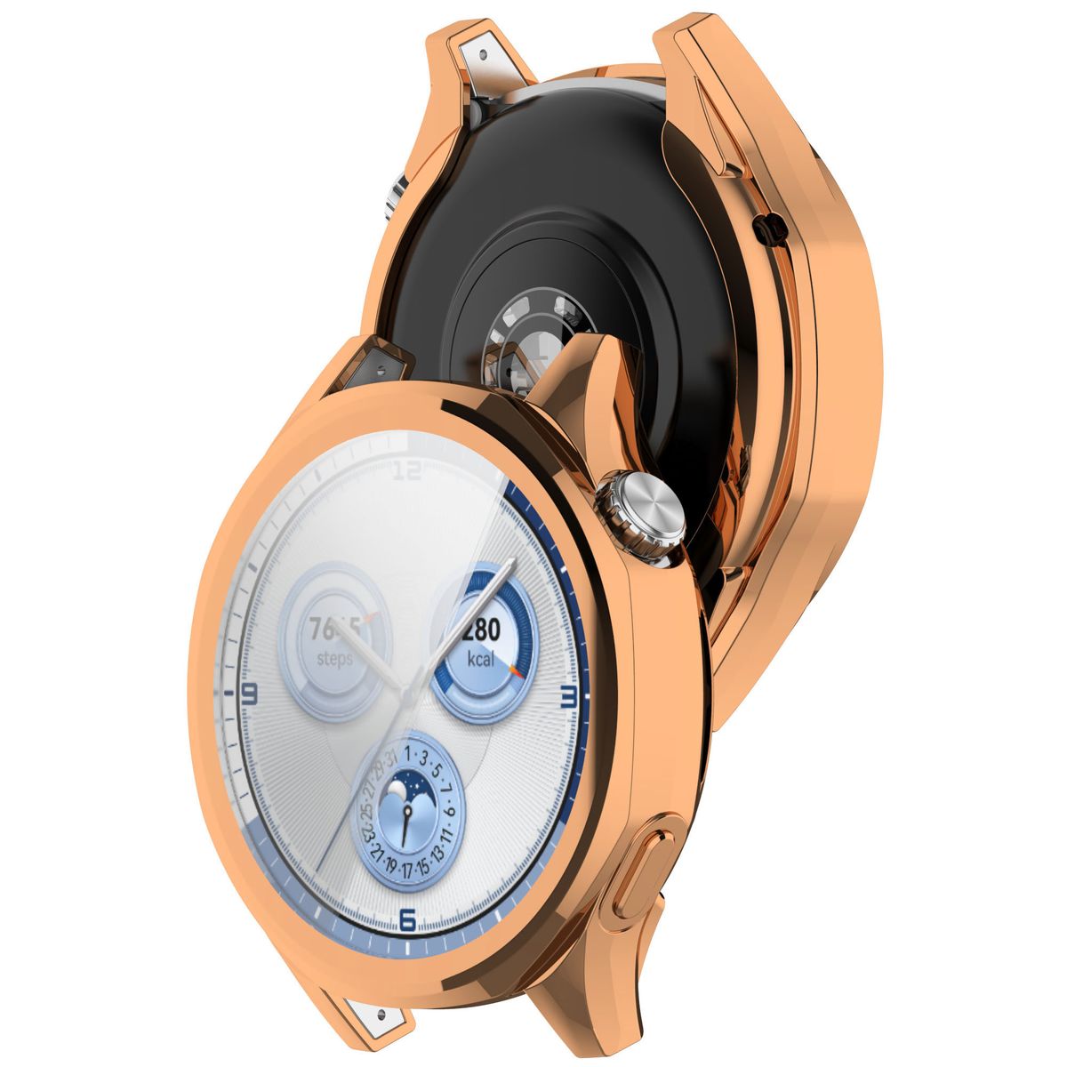 Etui Bizon Case Watch Felipe dla Huawei Watch GT 5 46 mm